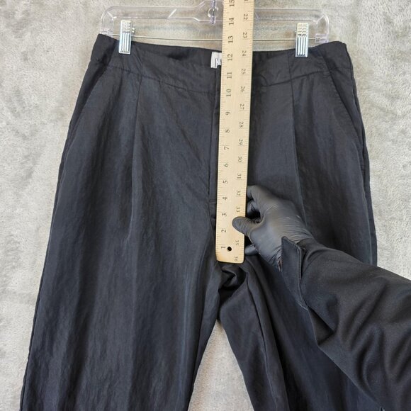 GAP Pants Womens 10 Petite Black Softsuit Trouser Tencel Lyocell Dressy Office - Picture 3 of 12